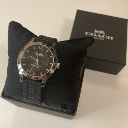 COACH WATCH BLACK FEMALE