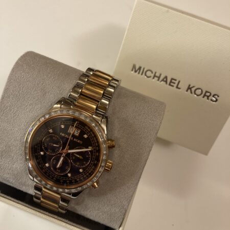 MICHAEL KORS WATCH CHROME MALE